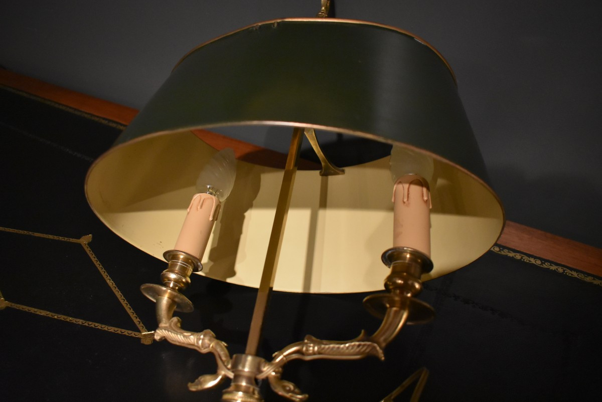 Lampe bouillotte à deux feux-photo-8