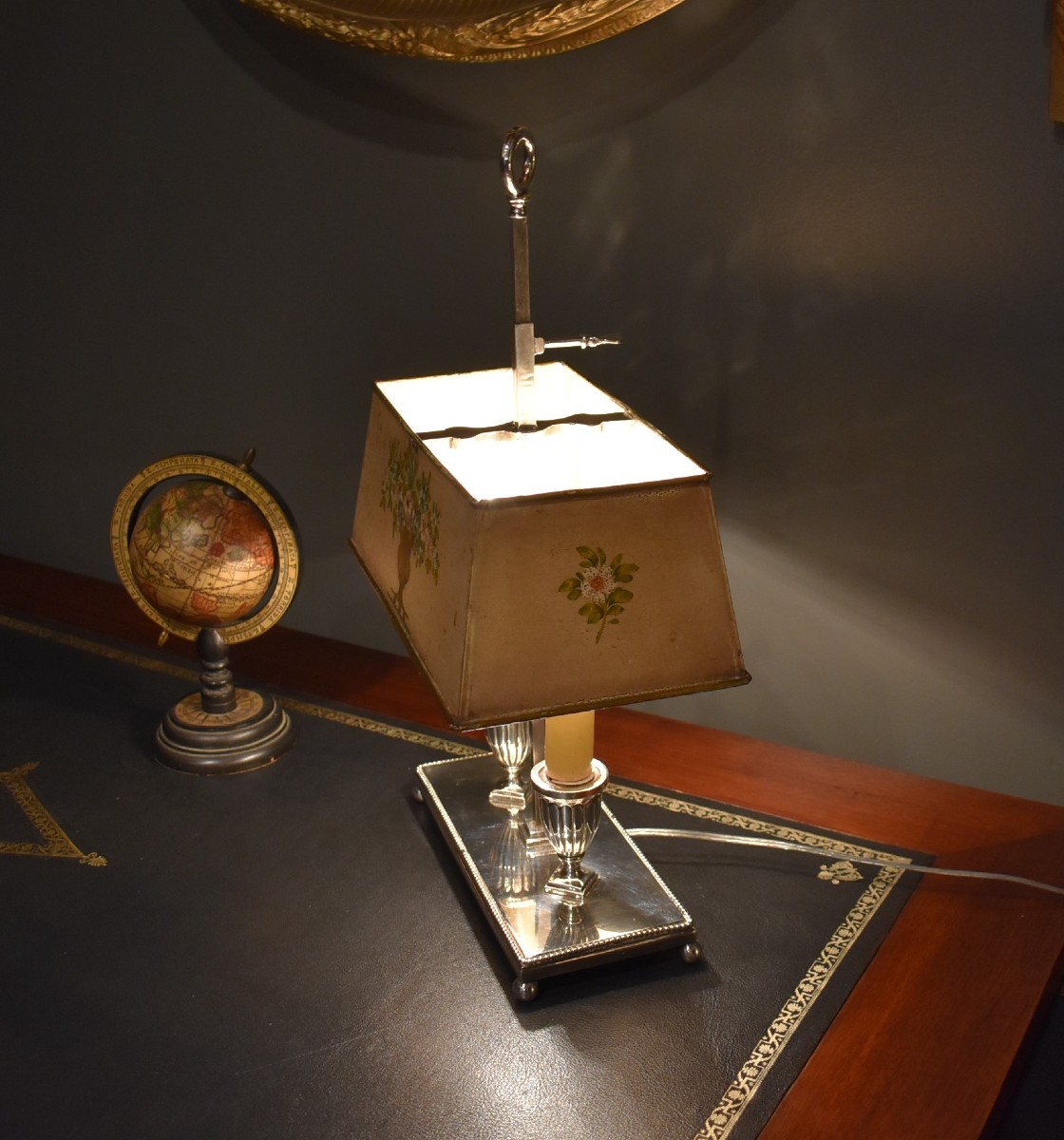 Lampe bouillotte à deux feux-photo-3