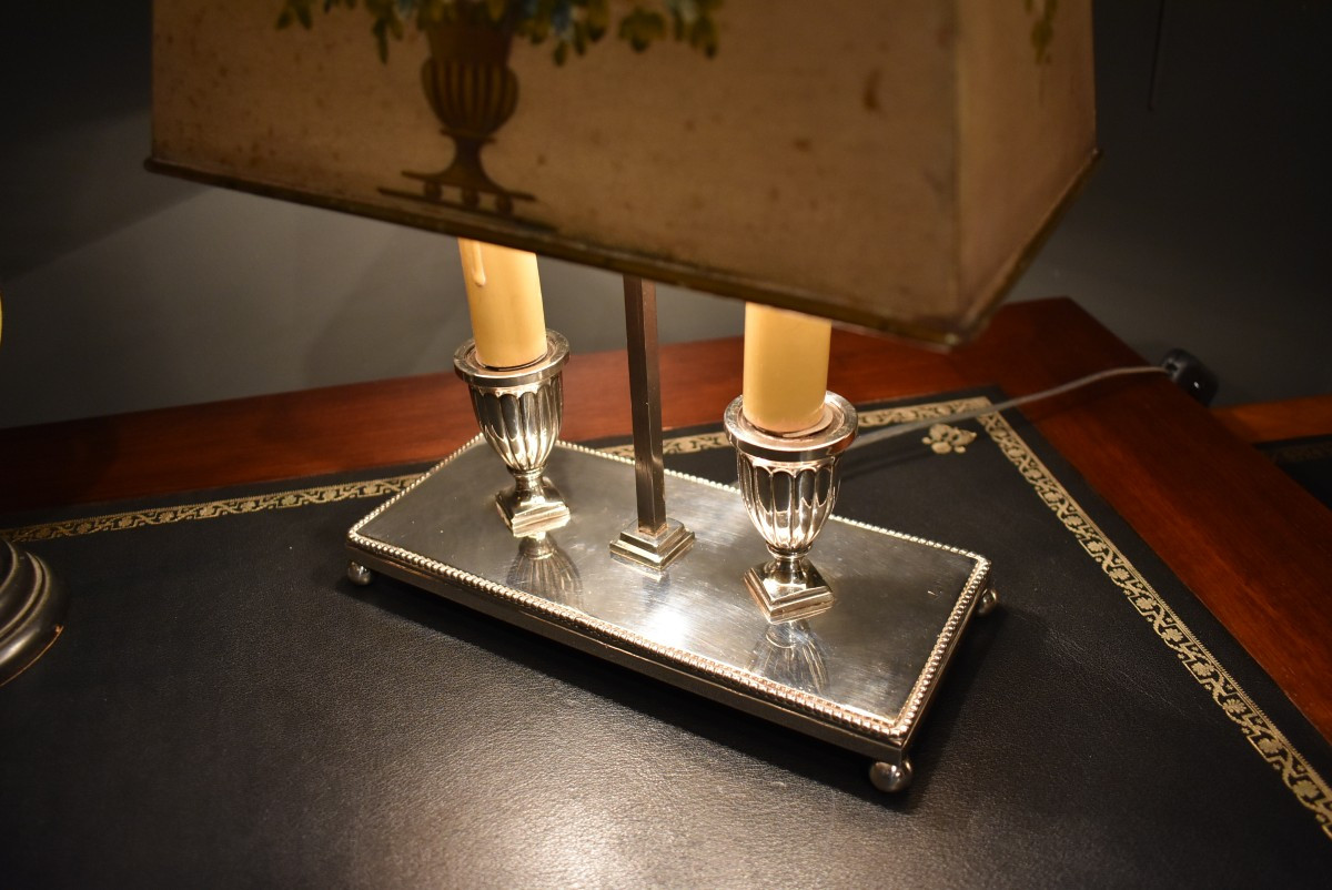 Lampe bouillotte à deux feux-photo-4