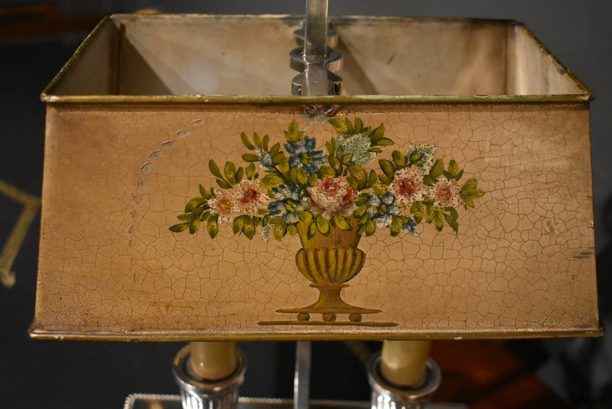 Lampe bouillotte à deux feux-photo-3