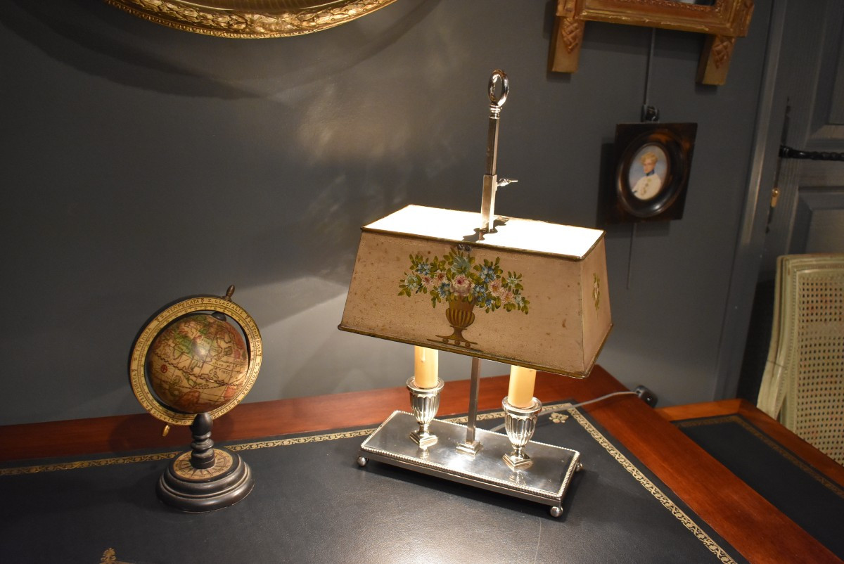 Lampe bouillotte à deux feux