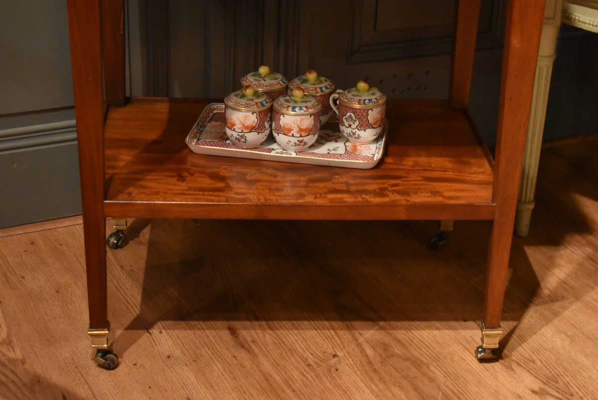Table chiffonnière de style Louis XVI-photo-4