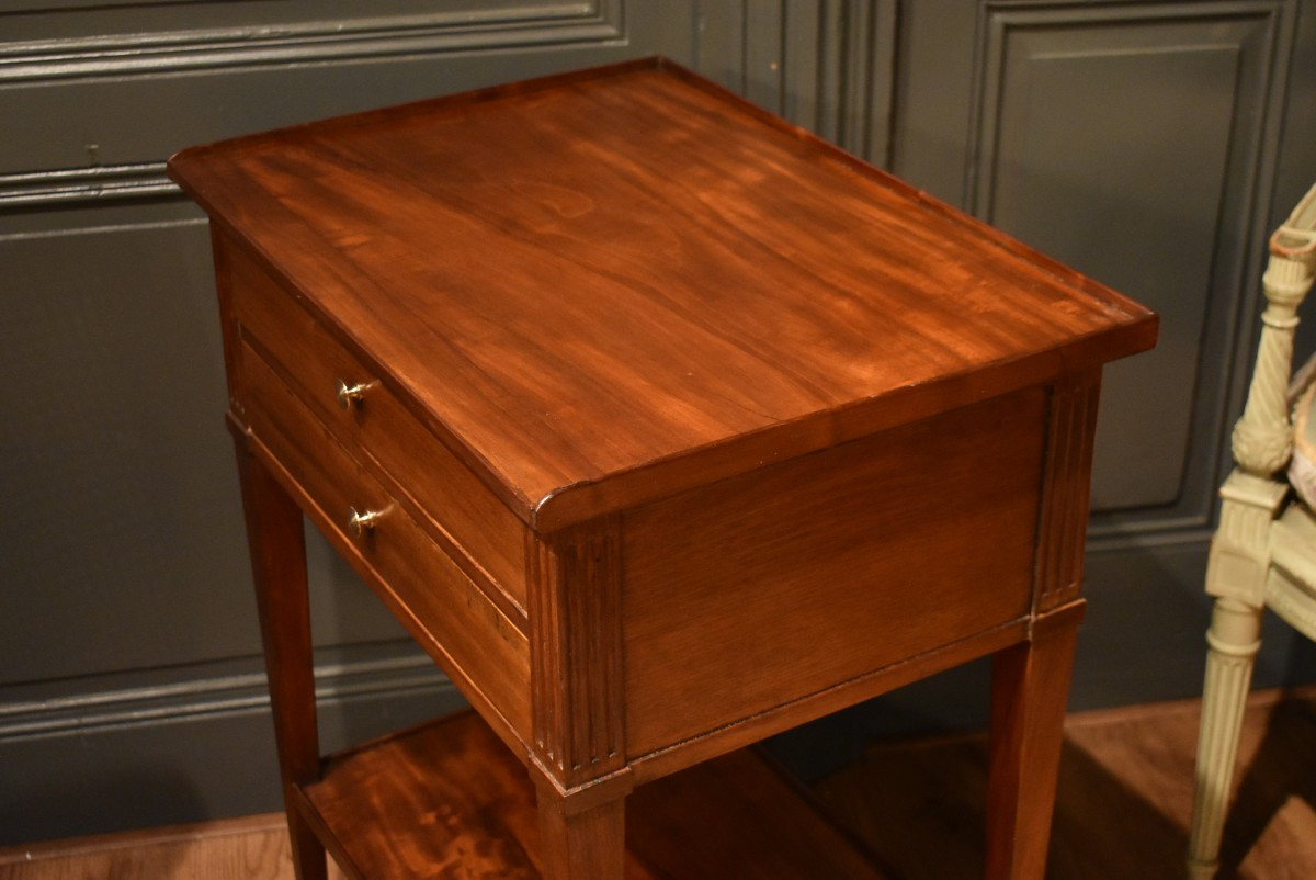 Table chiffonnière de style Louis XVI-photo-8