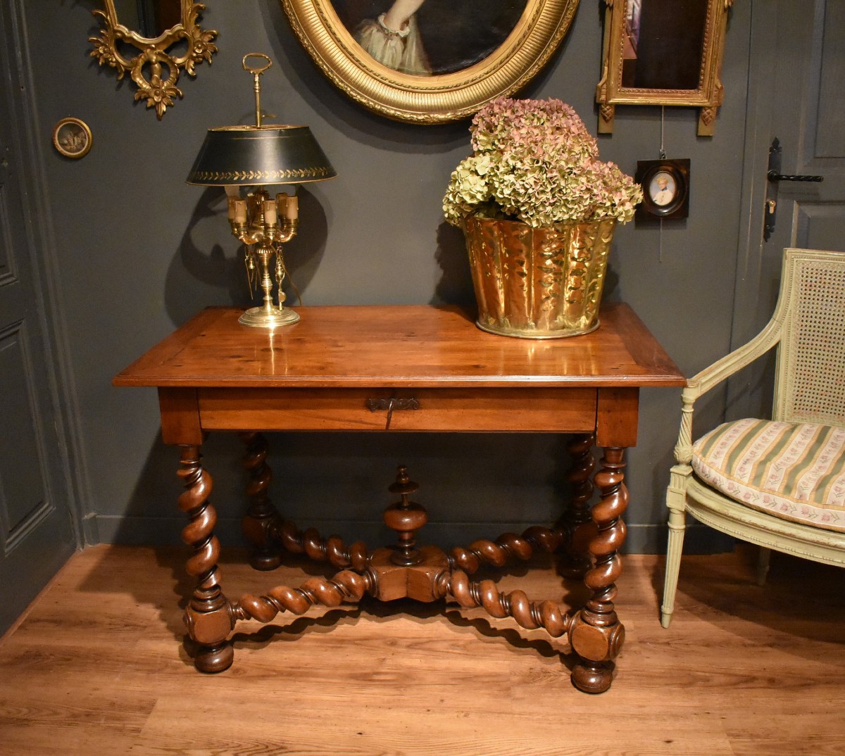 Louis XIII Style Walnut Table