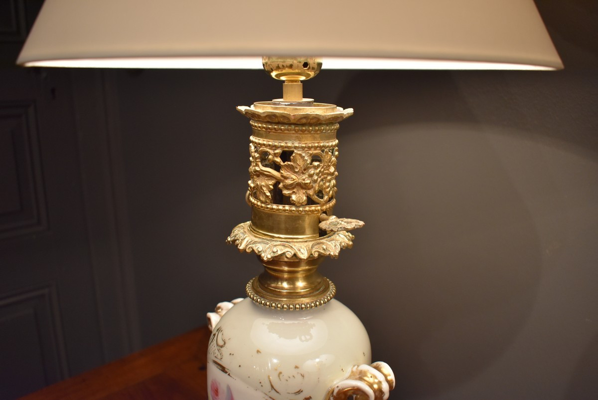 Paire de lampes en porcelaine-photo-4