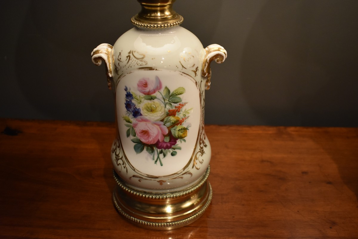 Paire de lampes en porcelaine-photo-3