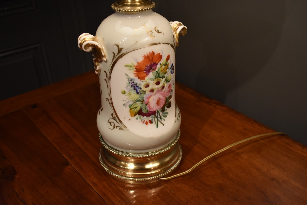 Paire de lampes en porcelaine-photo-4