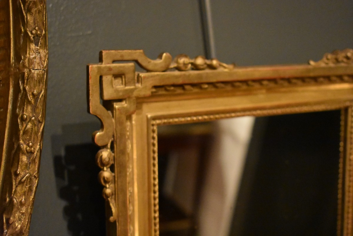Small Louis XVI Style Mirror-photo-4