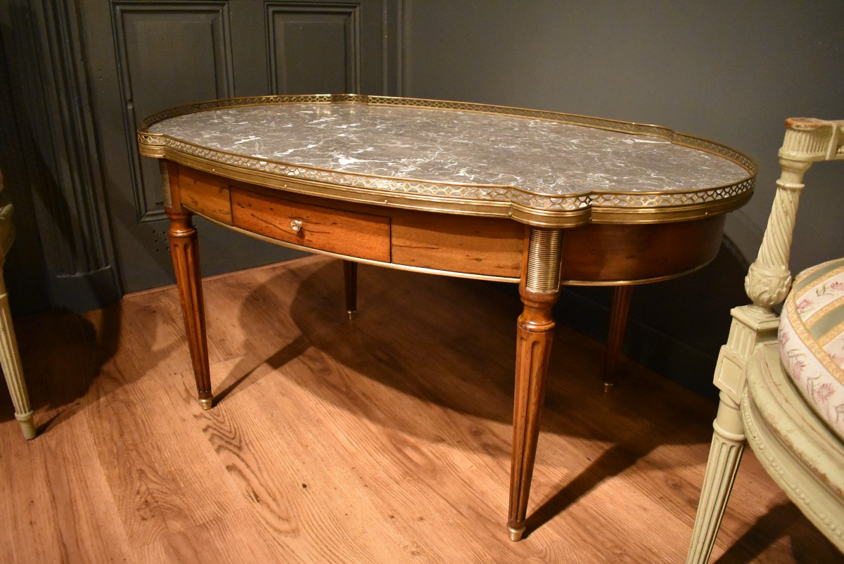 Grande table basse de style Louis XVI-photo-4