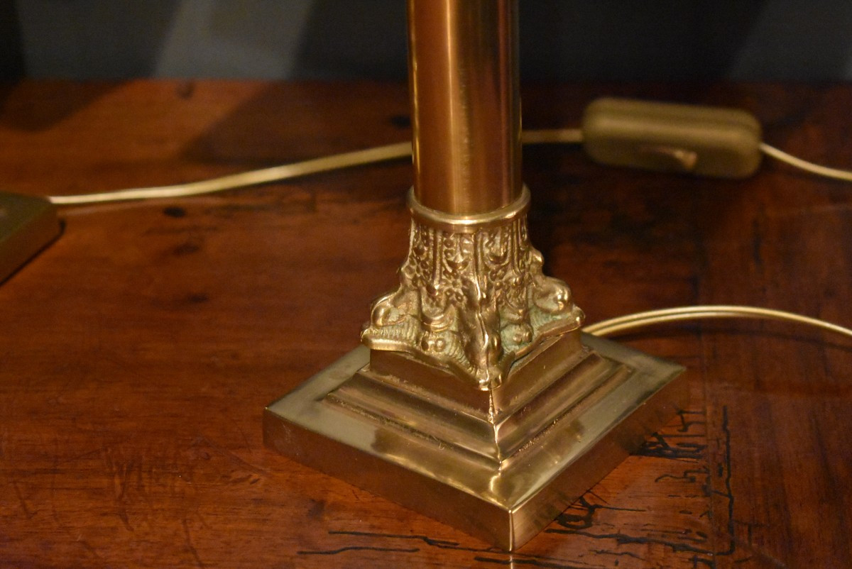 Paire de petites lampes de style Empire-photo-2