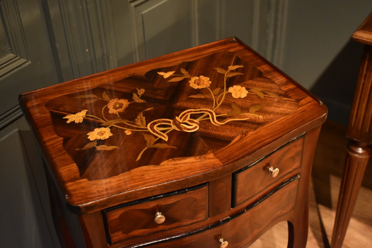 Table chiffonnière de style Louis XV de Gouffé-photo-1