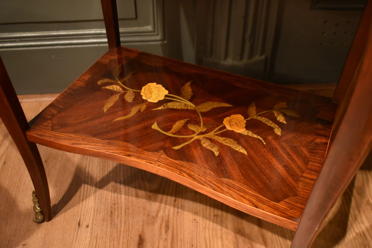 Table chiffonnière de style Louis XV de Gouffé-photo-2