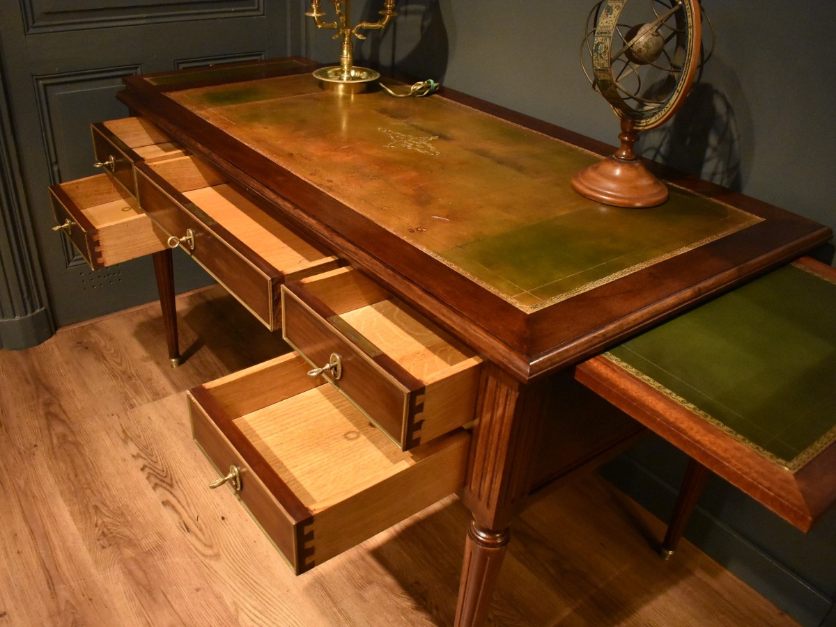 Louis XVI Style Flat Desk-photo-1