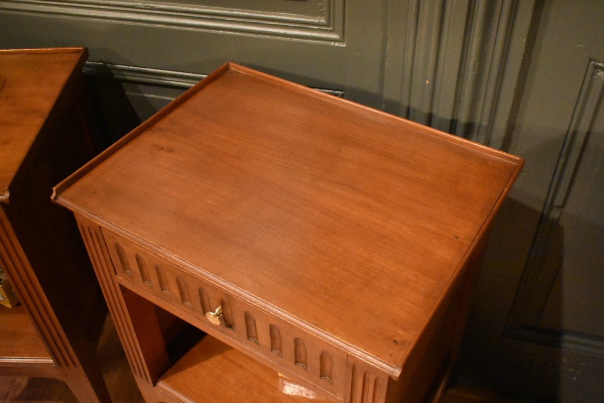 Paire de chevets de style Louis XVI-photo-2
