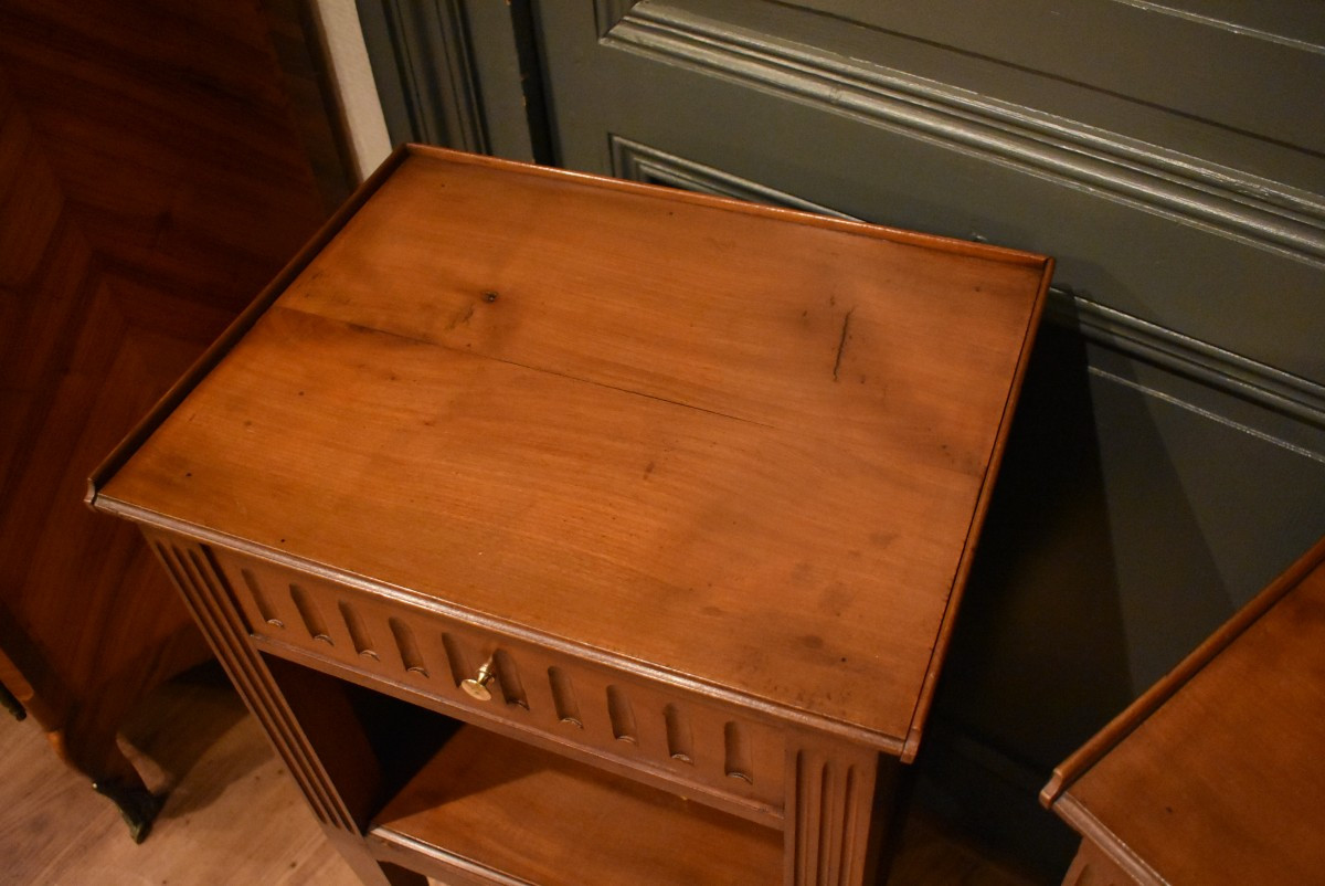Paire de chevets de style Louis XVI-photo-3