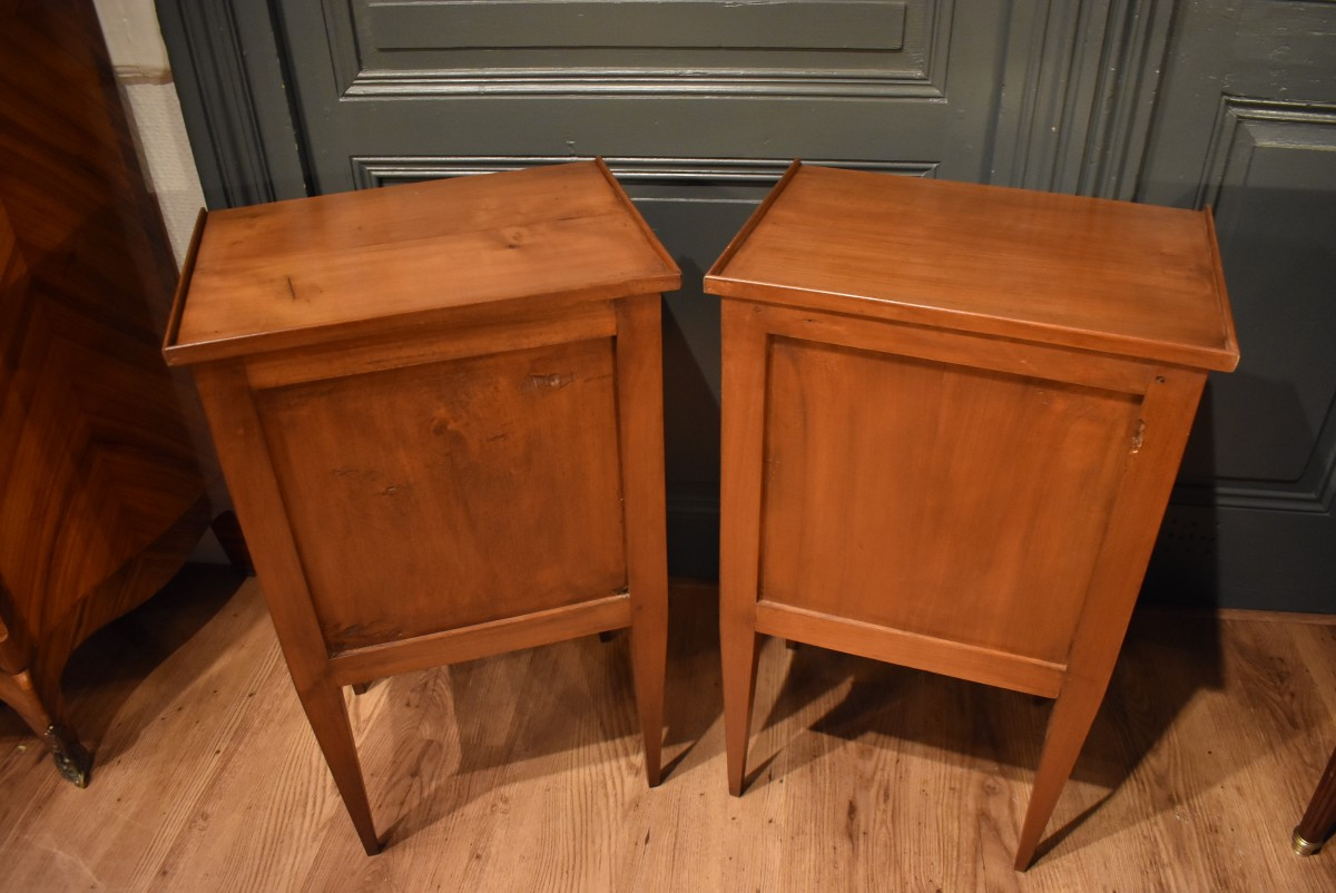 Paire de chevets de style Louis XVI-photo-7