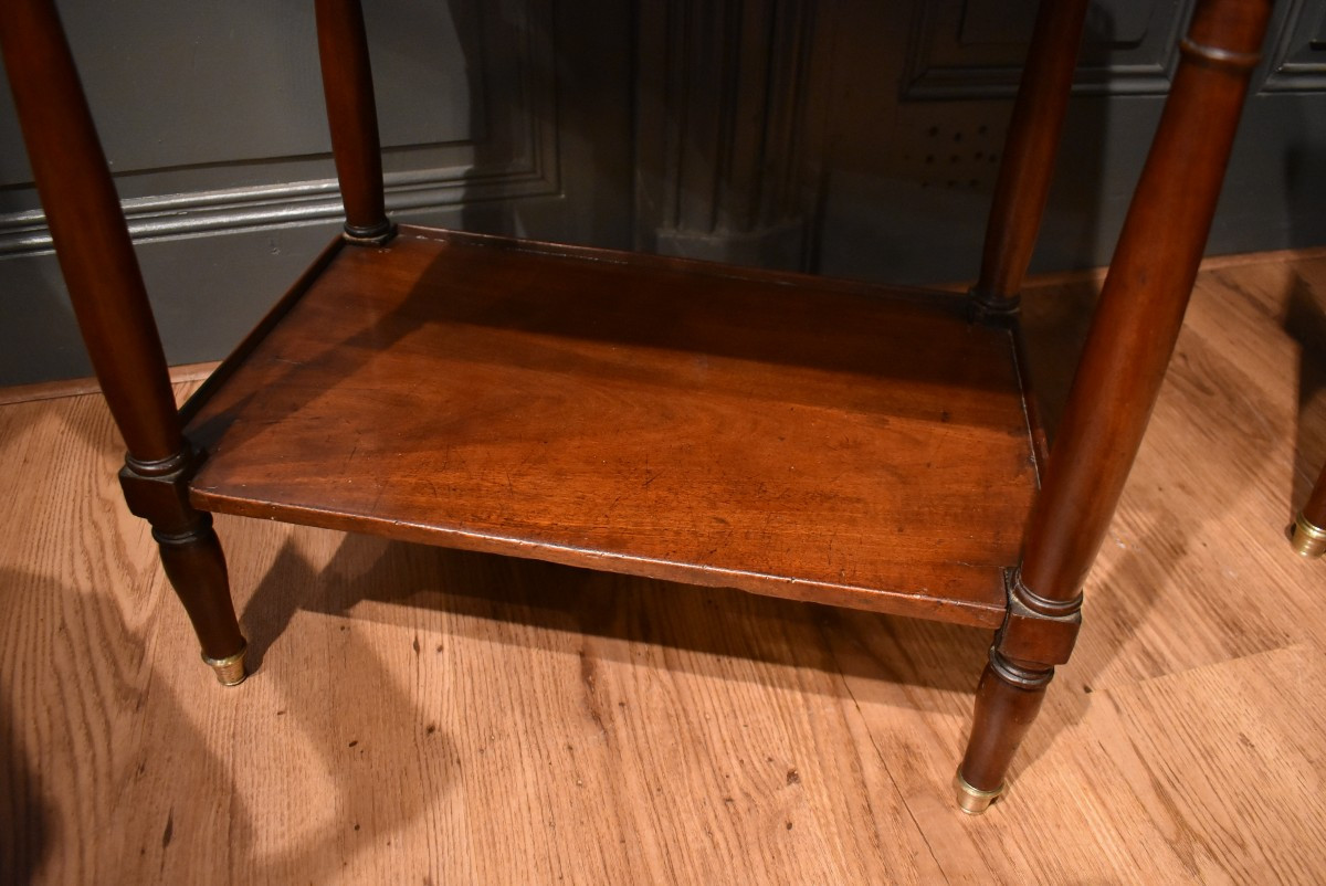 Directoire Style Mahogany Chiffonier Table-photo-4