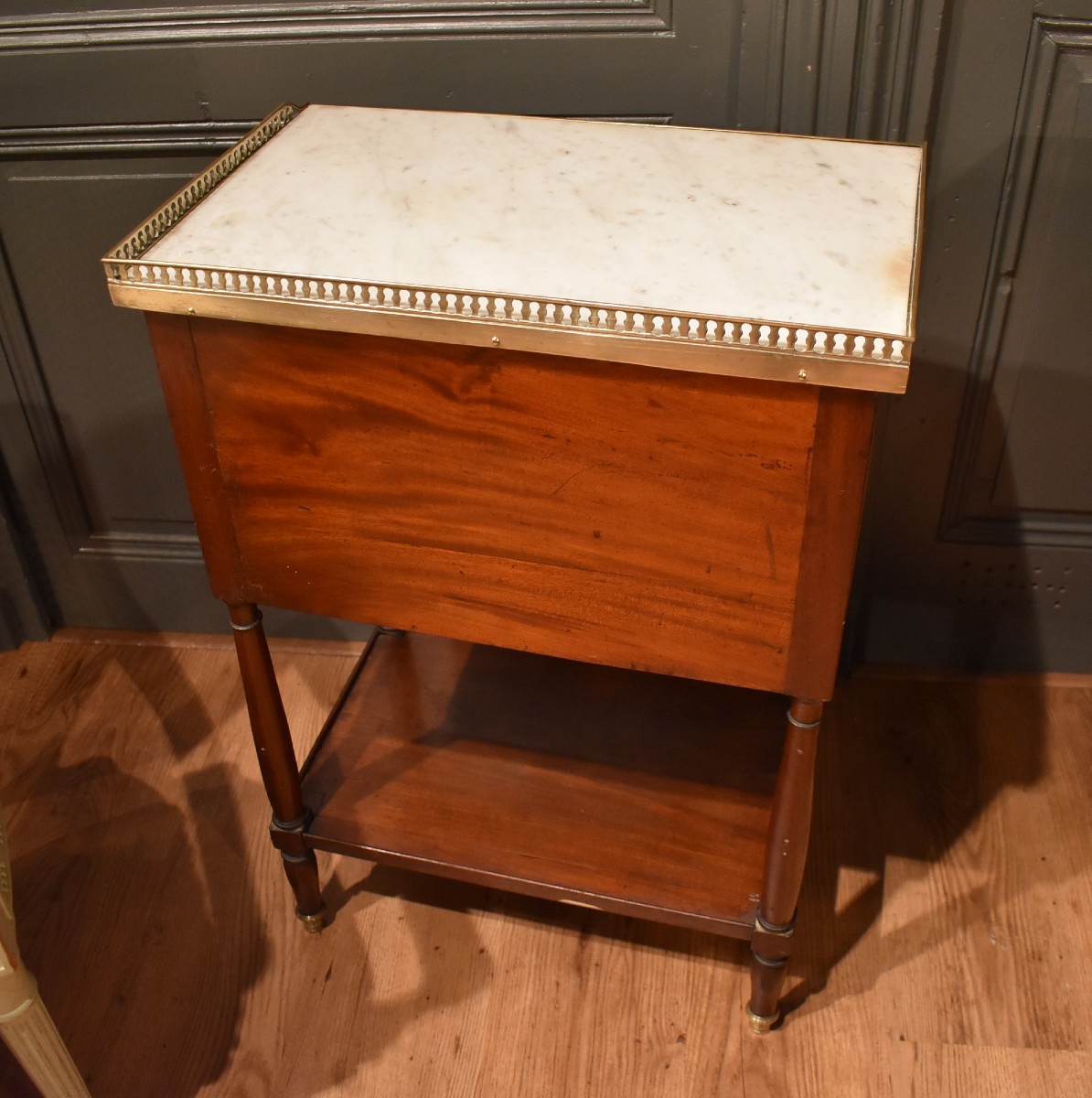 Directoire Style Mahogany Chiffonier Table-photo-7