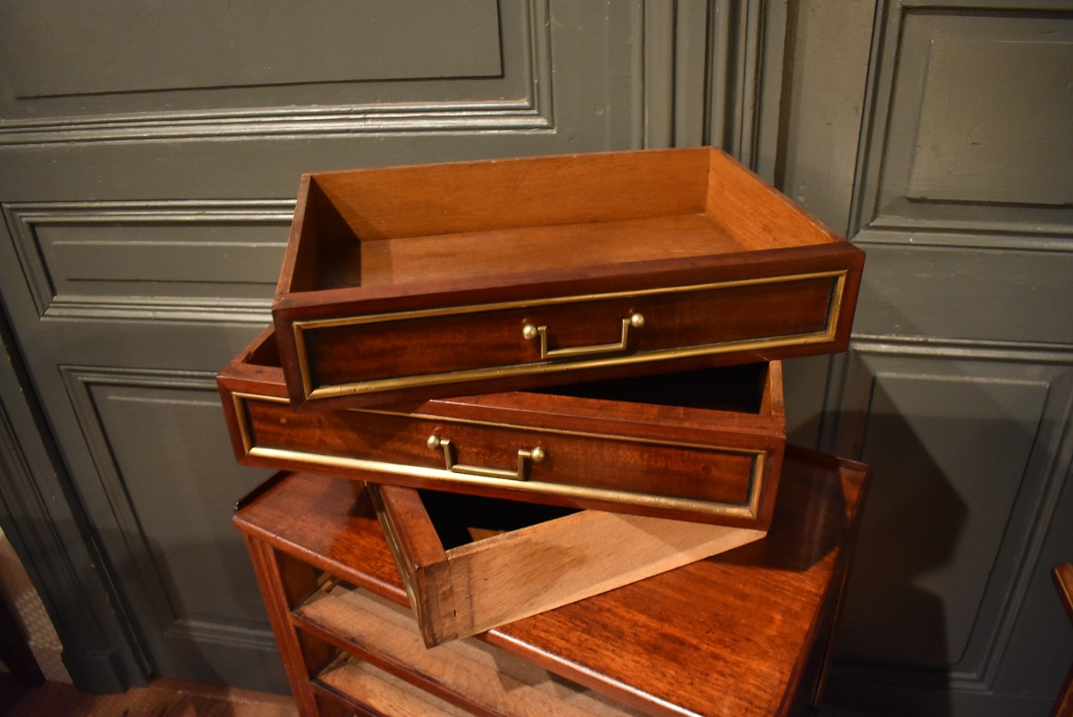 Table chiffonnière de style Louis XVI-photo-3