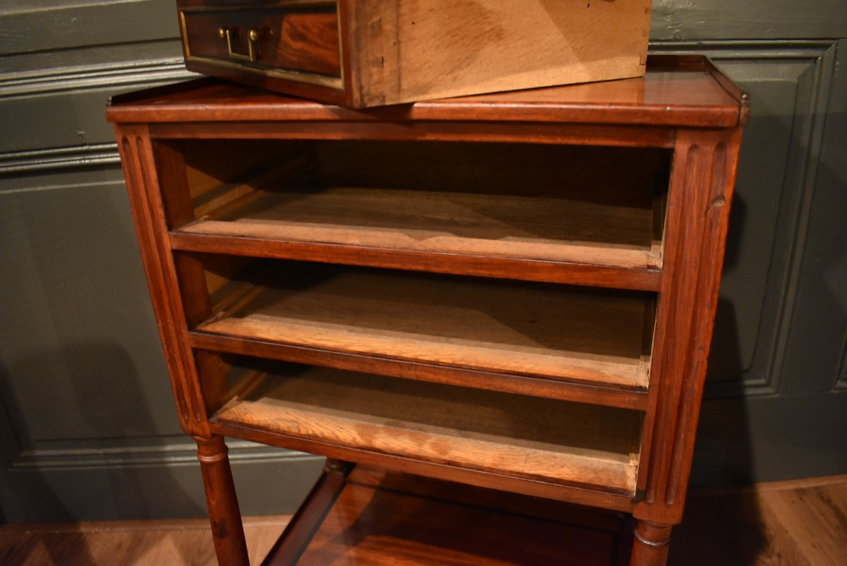 Table chiffonnière de style Louis XVI-photo-4