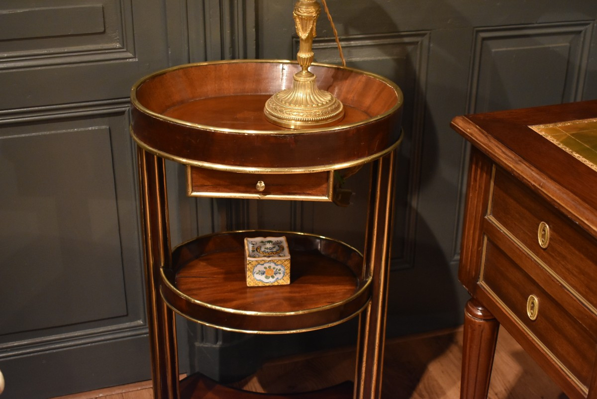 Mahogany Side Table-photo-2