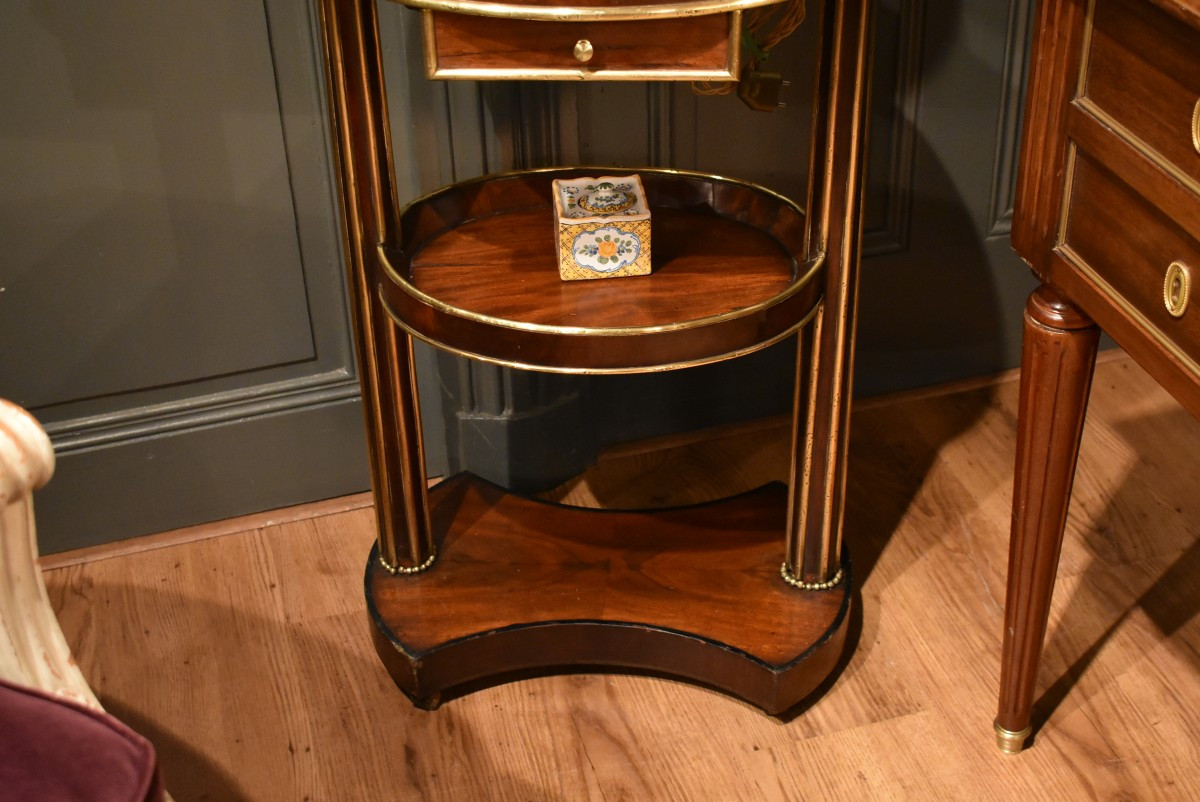 Mahogany Side Table-photo-3
