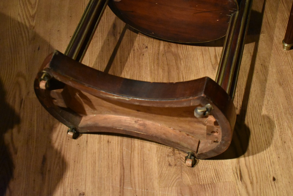 Mahogany Side Table-photo-7