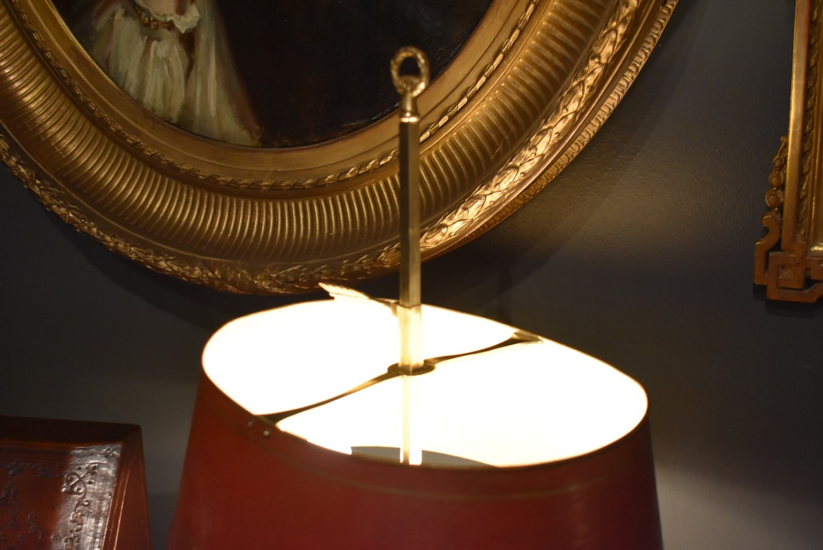 Lampe bouillotte à deux feux -photo-4