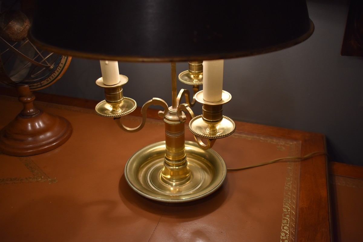 Three-light  Bouillotte Lamp-photo-3