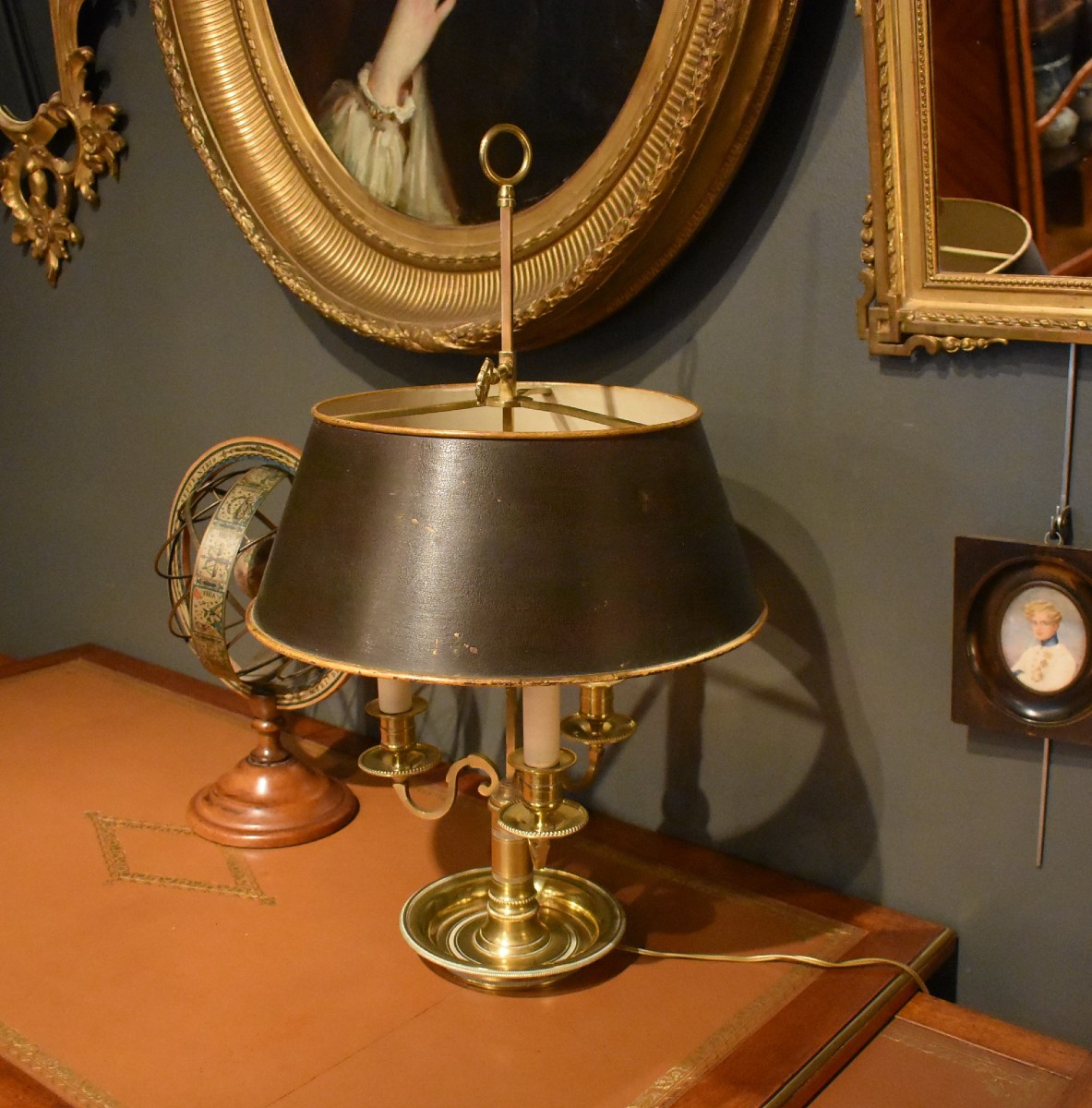 Three-light  Bouillotte Lamp-photo-1