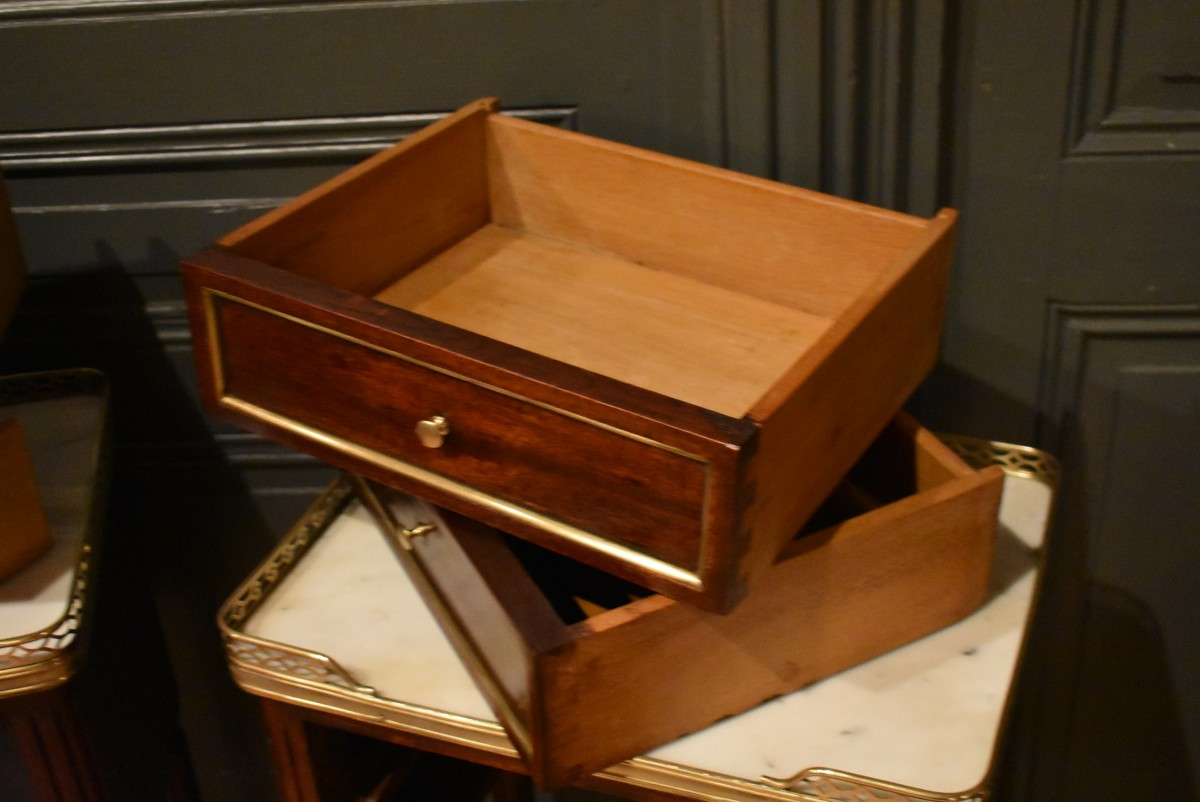 Paire de chevets de style Louis XVI-photo-3