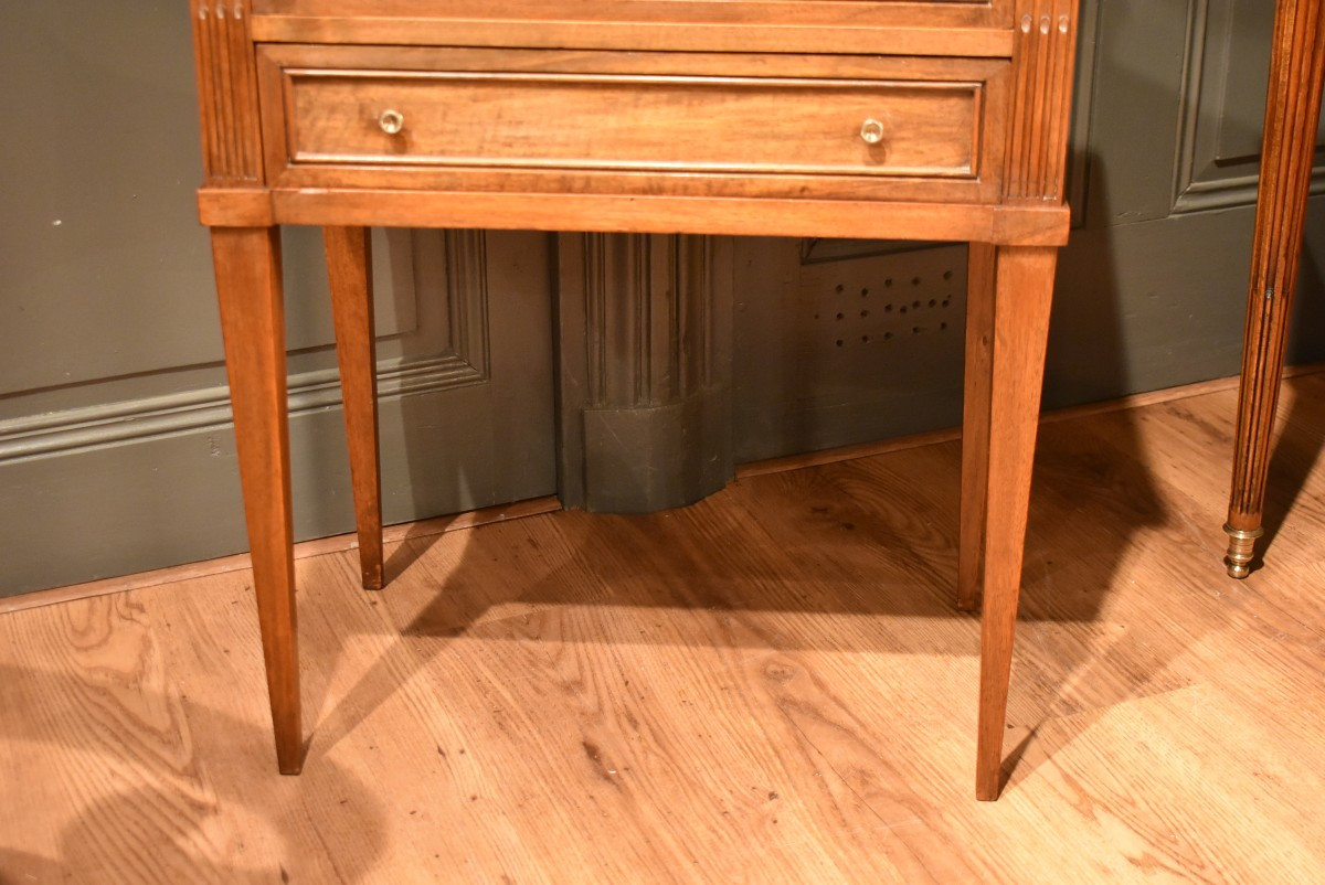 Louis XVI Style Bedside Table Or Side Table-photo-1
