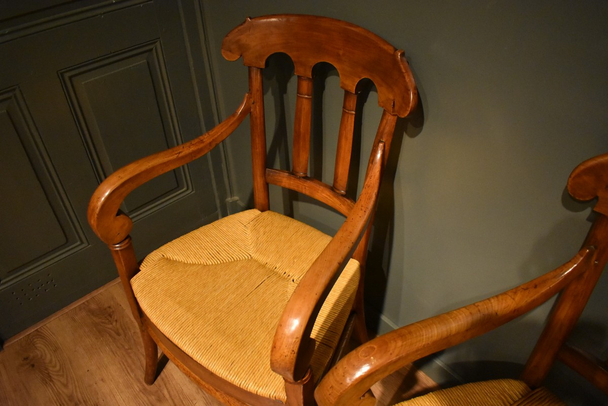 Paire de fauteuils d'époque  Restauration-photo-1