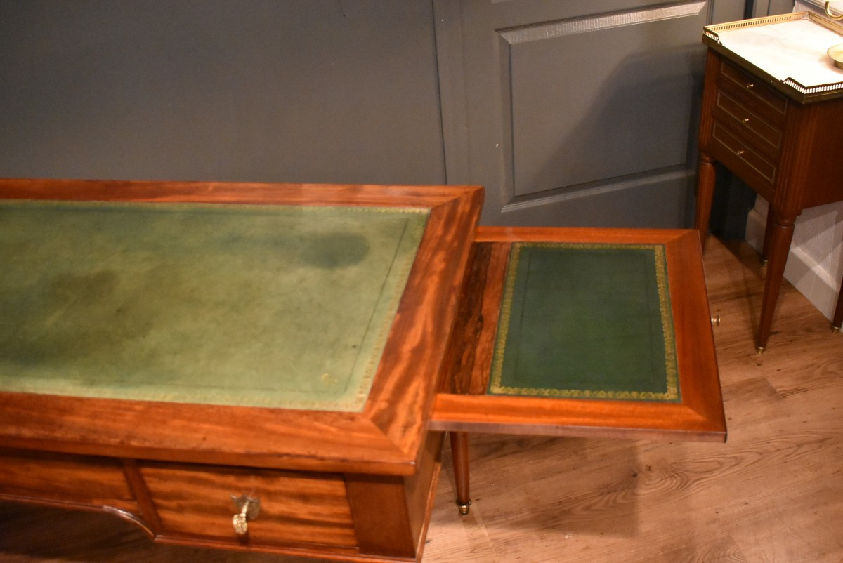 Bureau plat de style Louis XVI-photo-4
