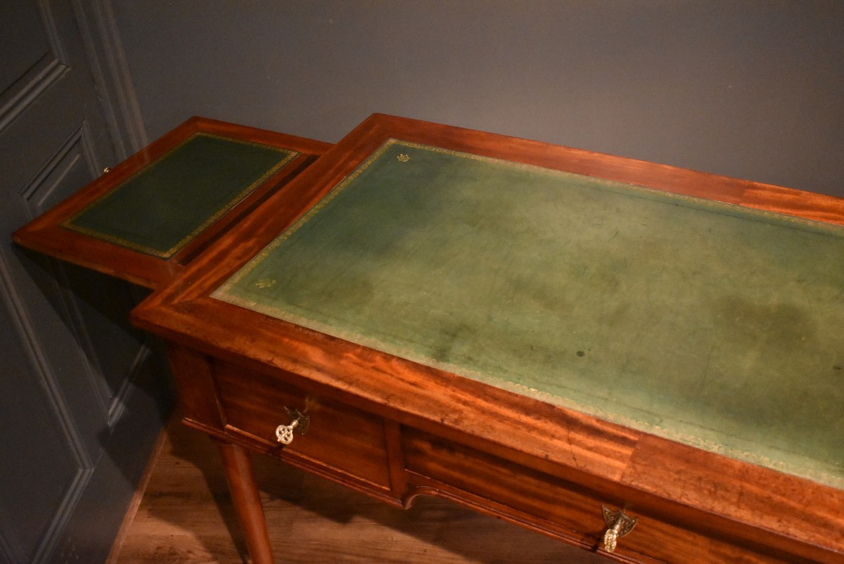 Bureau plat de style Louis XVI-photo-5