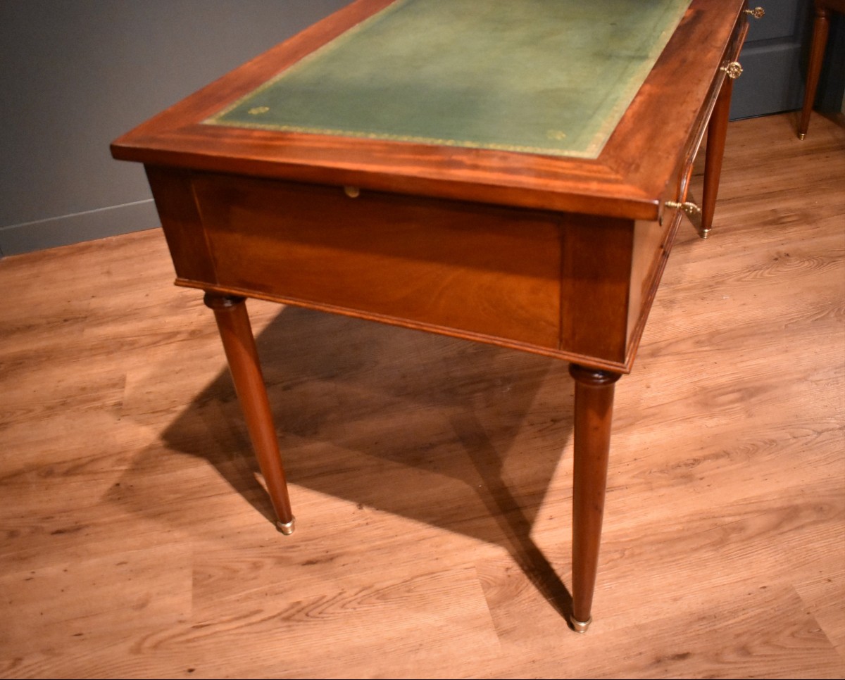 Bureau plat de style Louis XVI-photo-7