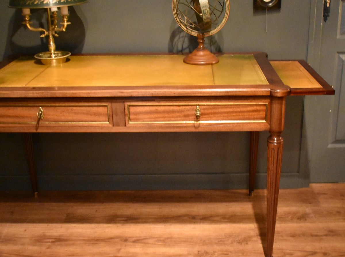 Bureau plat de style Louis XVI-photo-4