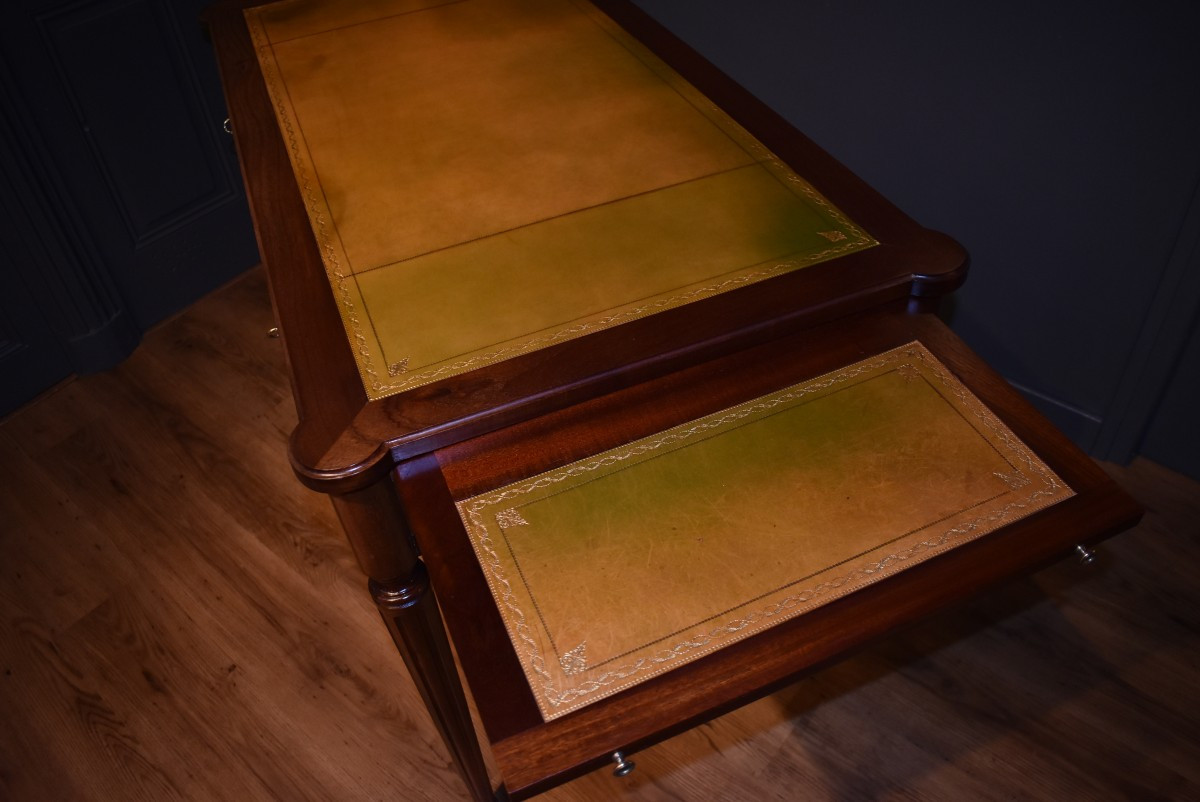 Bureau plat de style Louis XVI-photo-4