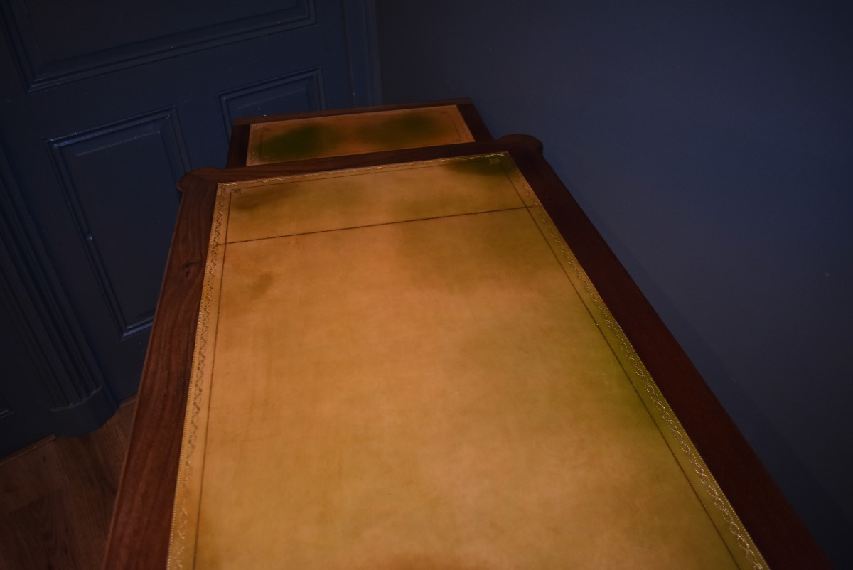 Bureau plat de style Louis XVI-photo-5