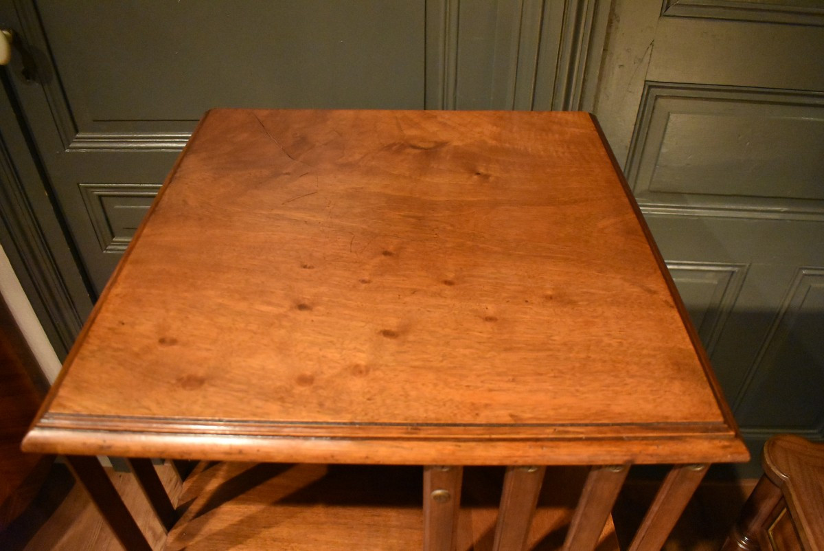 Revolving Walnut Bookcase-photo-6