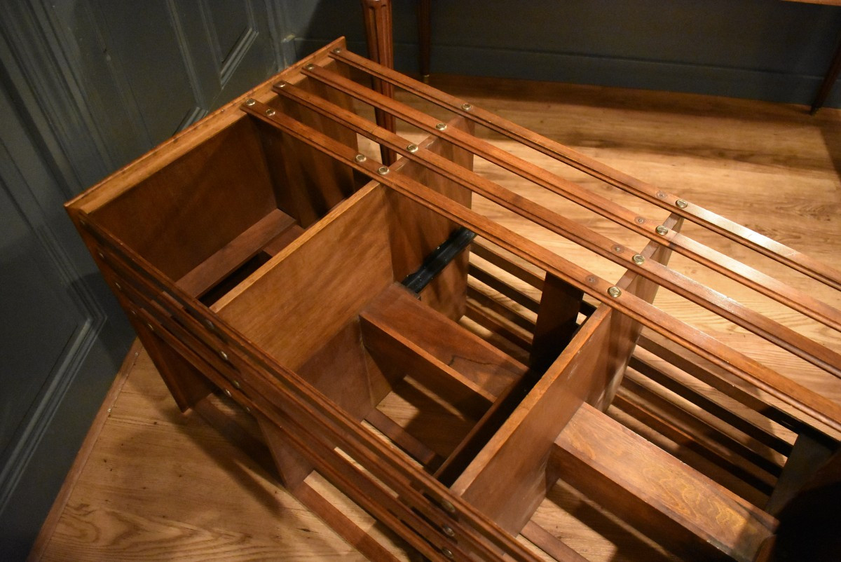 Revolving Walnut Bookcase-photo-8