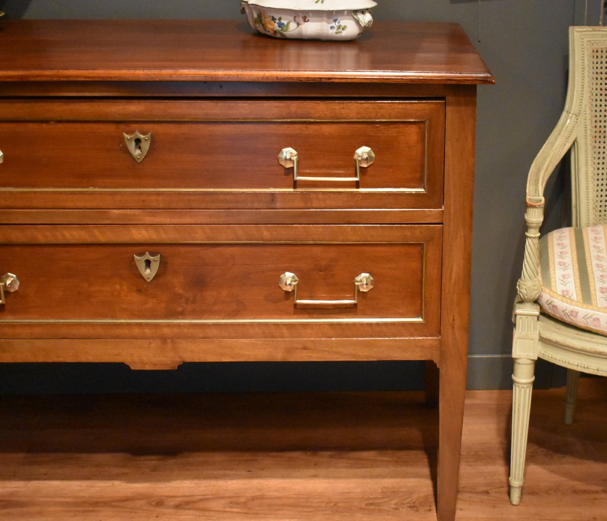 Commode sauteuse de style Louis XVI -photo-3