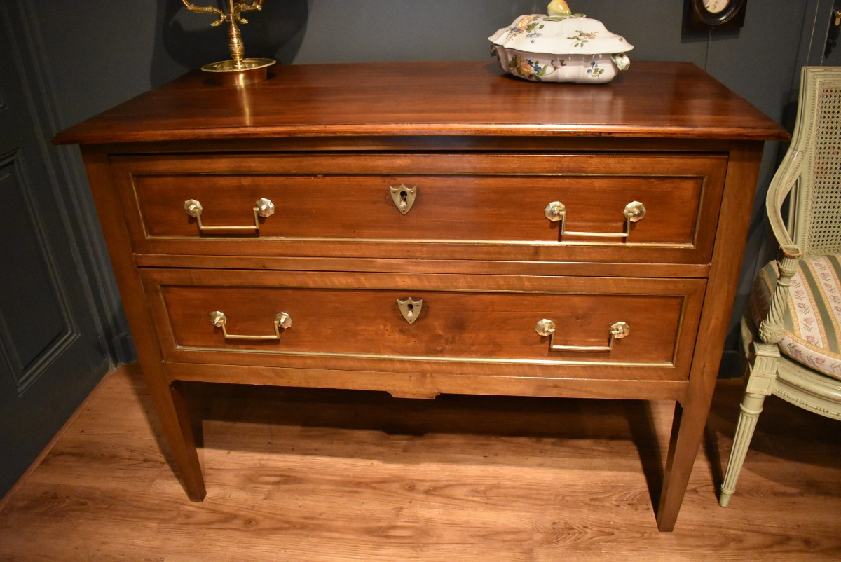 Commode sauteuse de style Louis XVI -photo-1