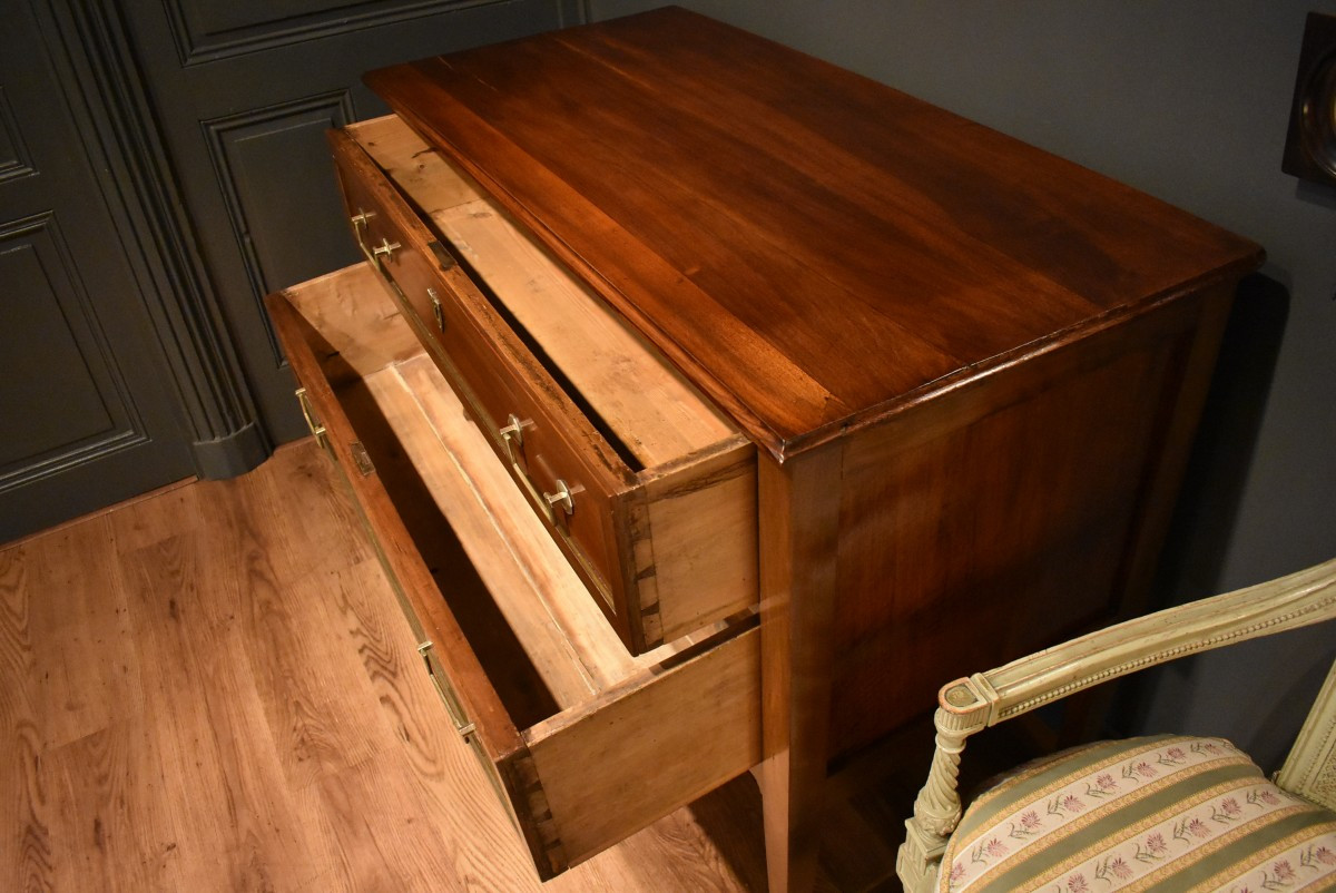 Commode sauteuse de style Louis XVI -photo-3
