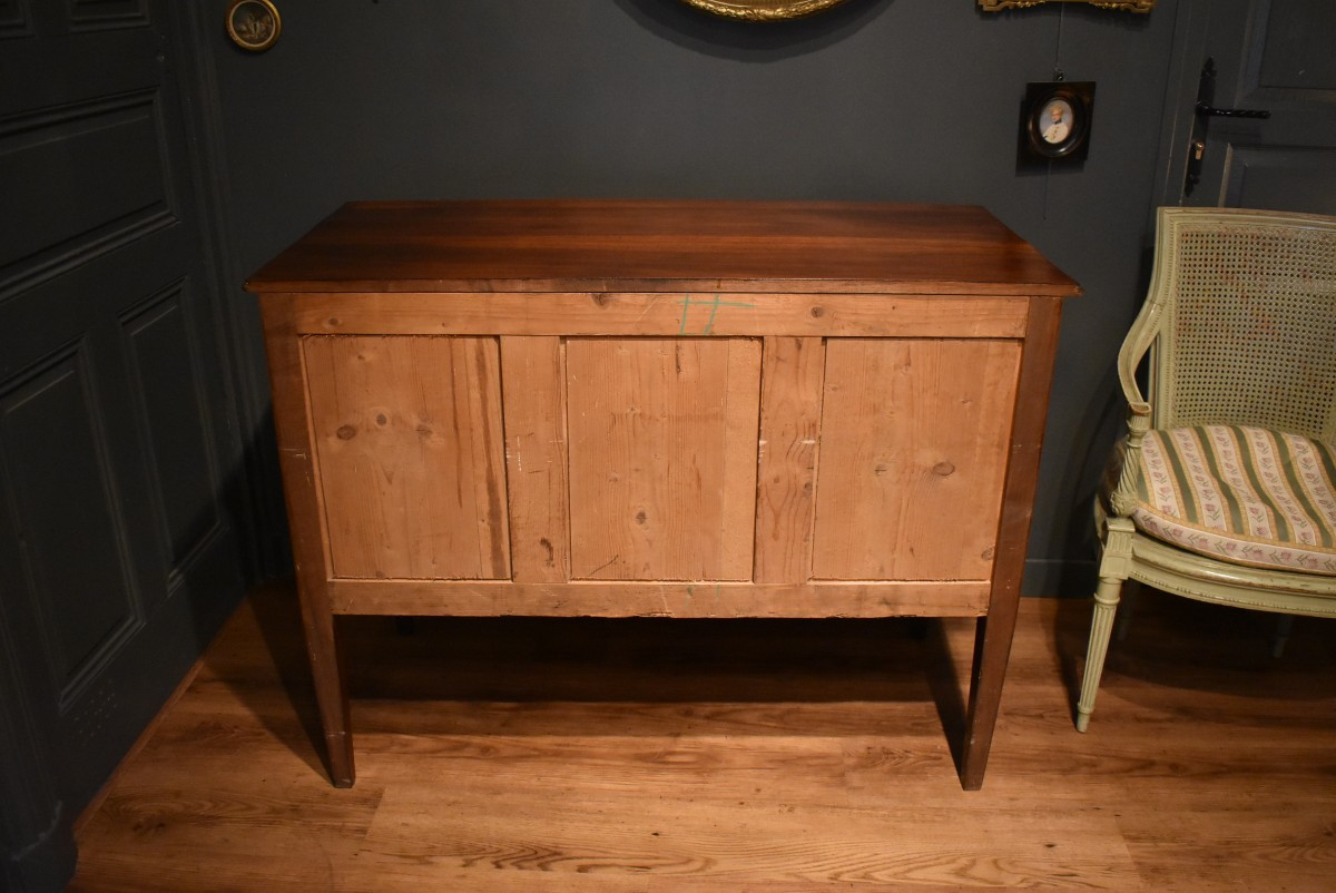 Commode sauteuse de style Louis XVI -photo-6