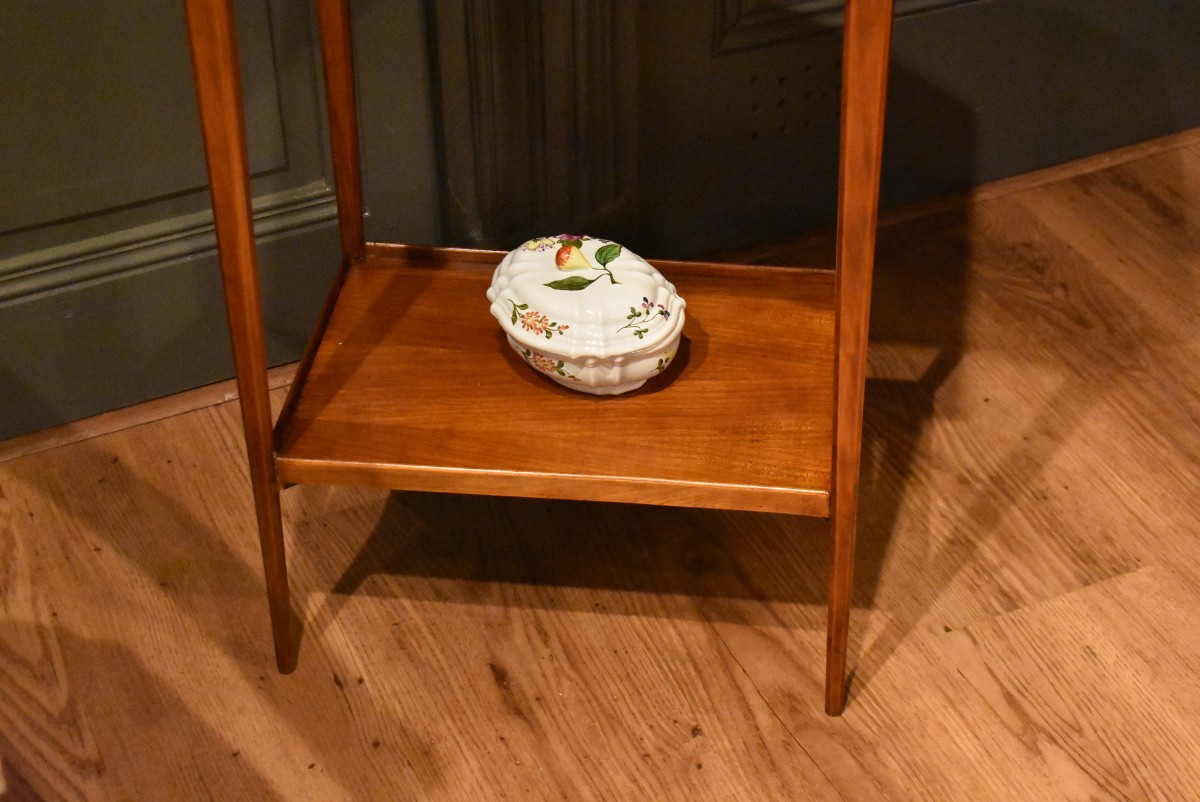 Small Louis XVI Style Side Table-photo-4