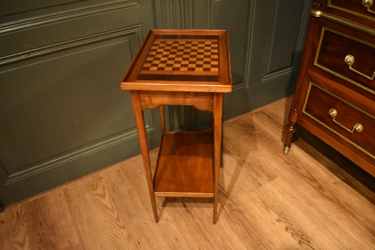 Small Louis XVI Style Side Table-photo-6