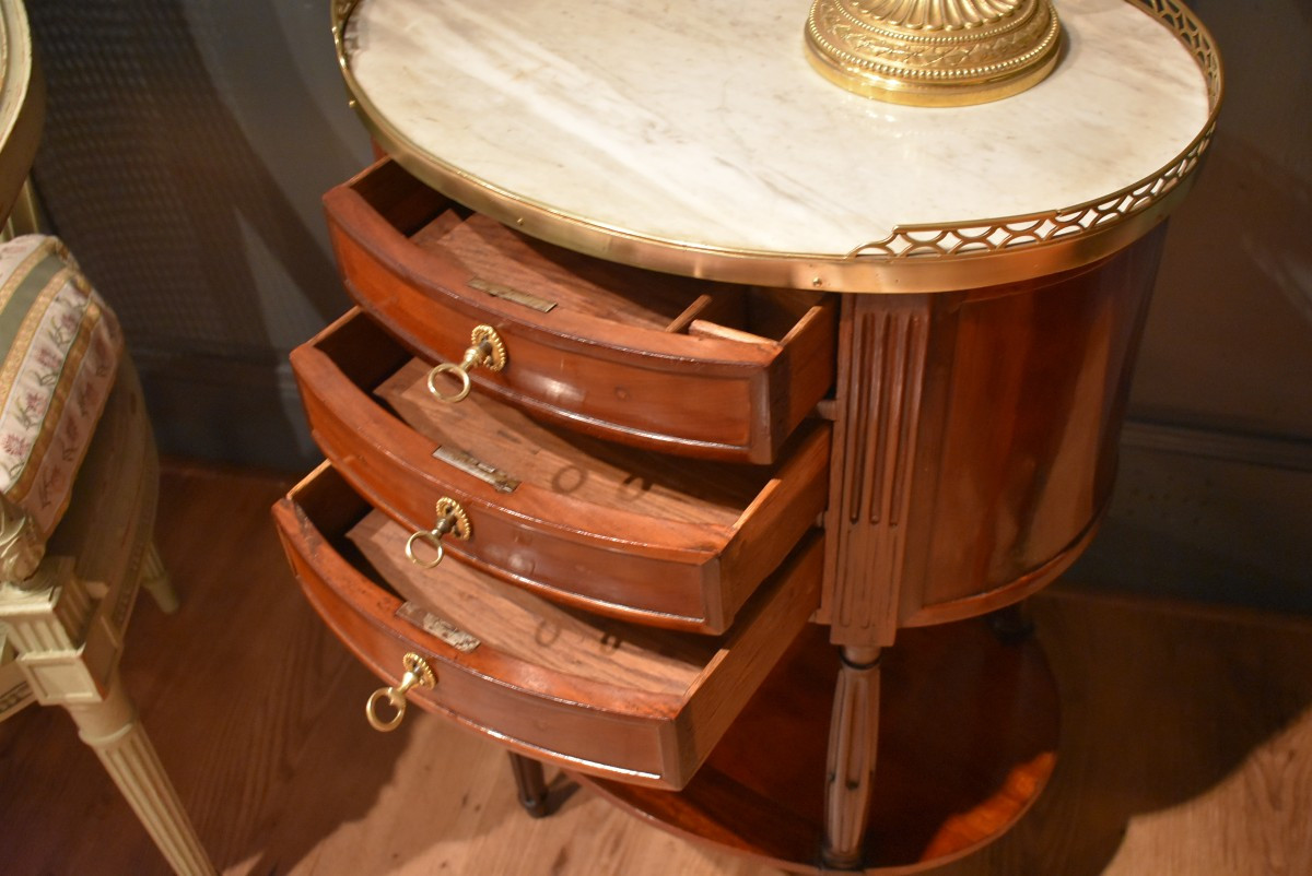 Table chiffonnière  Louis XVI-photo-1