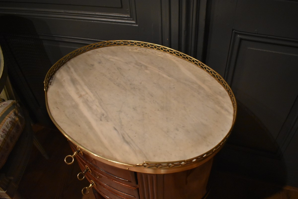 Table chiffonnière  Louis XVI-photo-3