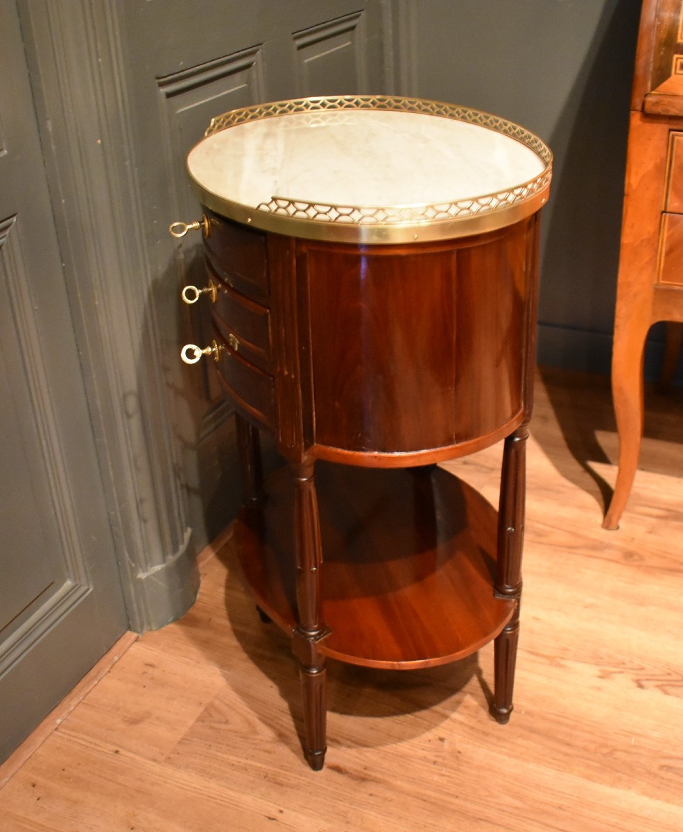 Table chiffonnière  Louis XVI-photo-6